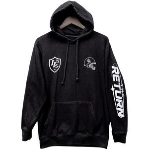Vintage Living Legends The Return Hoodie Size M Black White Hip Hop Collective